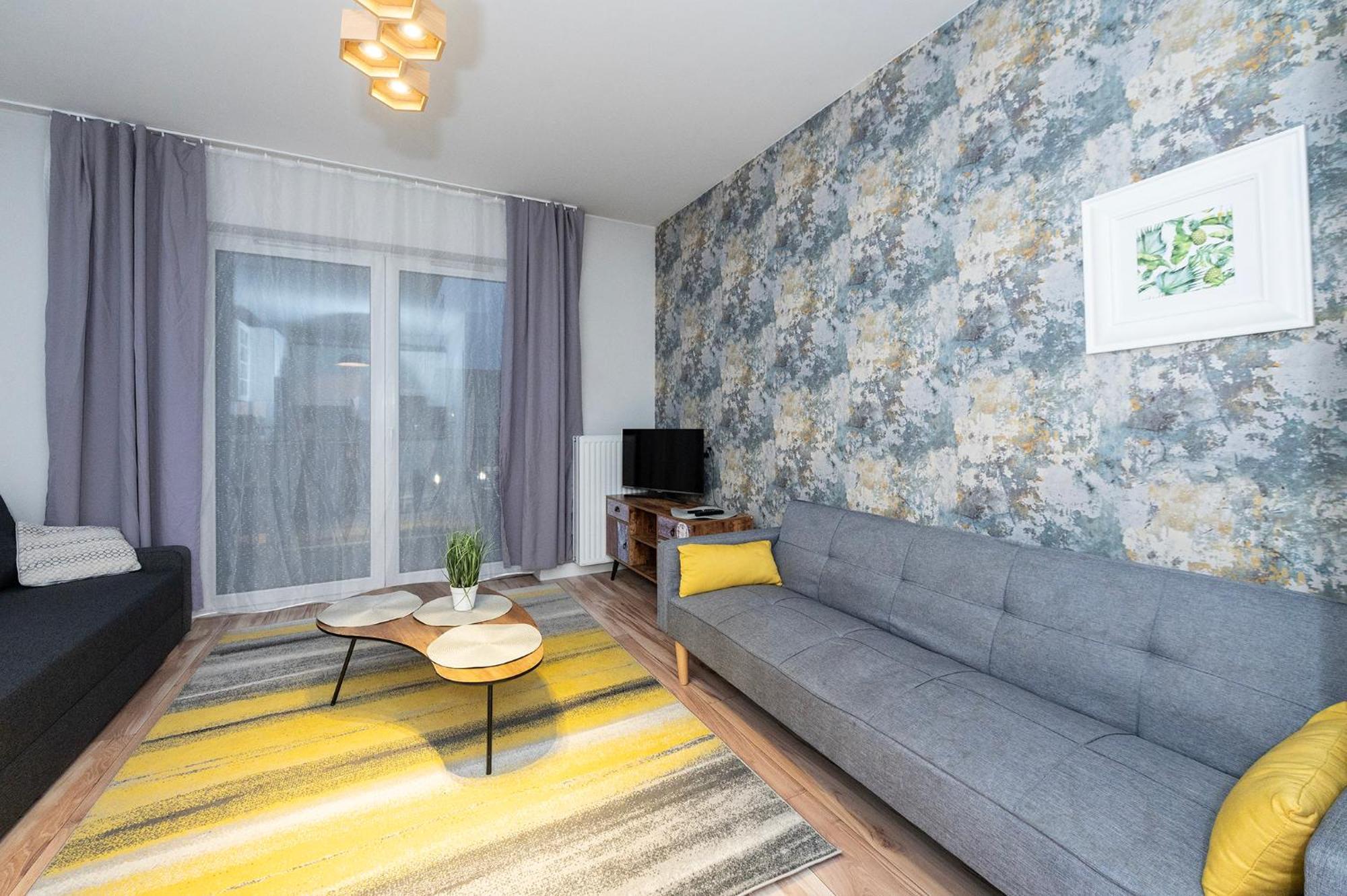 Luxury In City -12- Free Parking Лодзь Экстерьер фото